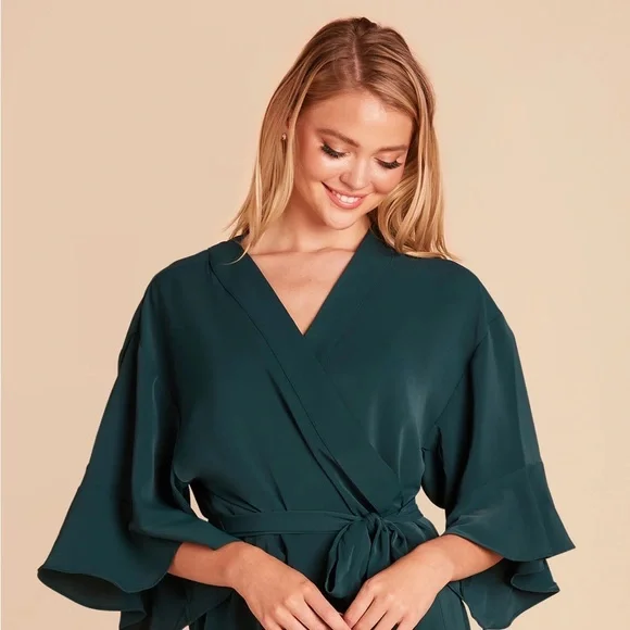 Birdy Grey Kenny Ruffle Robe - Picture 1 of 4